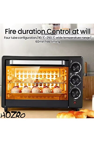 HOZRO Cuptor Electric Mini HOZRO, Capacitate 48L