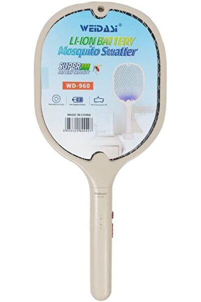 weidasi مصباح طارد البعوض القابل لإعادة الشحن، قاتل الحشرات، مضرب البعوض، مخر...