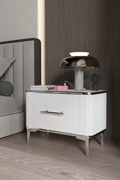 Givayo Mobilya BETY Çekmeceli Komodin - Yan Dolap - Şifonyer - Düzenleyici