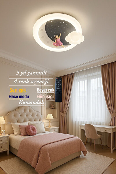 Lucent Avize Lucent modern Plafonyer Kız Çocuk Avize