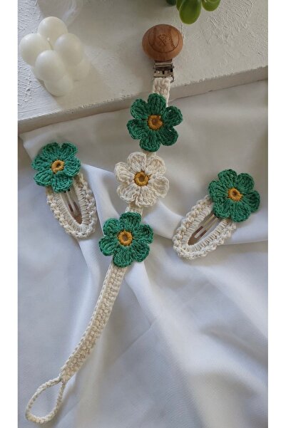 efecco مجموعة سلسلة وحزام ومشبك لهاية باباتيا من مجموعة جديدة من الخيوط الطبيعية