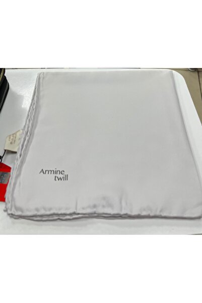 Armine حواف وشاح من قماش التويل المسطح مخيطة يدويًا (لا يحتوي على الحرير)