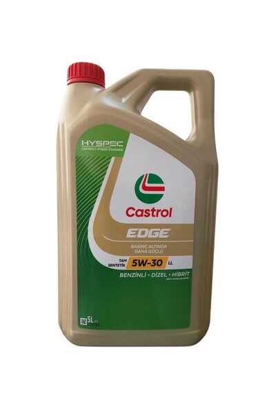 CASTROL EDGE 5W-30 LL Tam Sentetik Motor Yağı 5 Lt