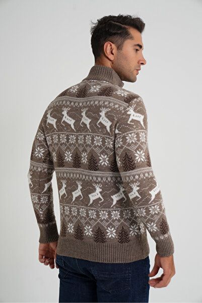 Trist Star TRIST STAR ΑΝΔΡΙΚΟ ΜΠΛΟΥΖΑΚΙ ΣΤΡΑΦΟΡΔΟ ΒΑΜΒΑΚΕΡΟ ΜΕ ΚΟΤΑ ΟΓΚΩΔΕΣ ΓΙΛΑΦΙΝΑ ΧΡΙΣΤΟΥΓΕΝΝΙΑΤΙΚΟ TRIST-5362