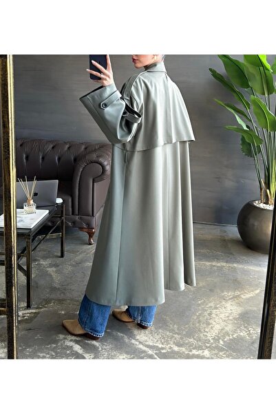 Lavanta Tekstil 9476 Polyviscos Trench Coat