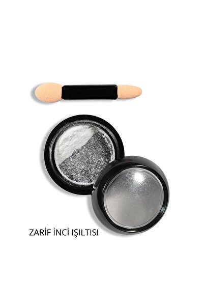 MOMO professional İnci Tozu, Nail Art, Kalıcı Oje Tırnak Süsleme Clear 0,2 gr