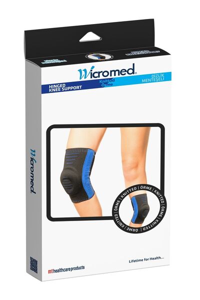 wicromed Menteşeli Dizlik Örgü Medium