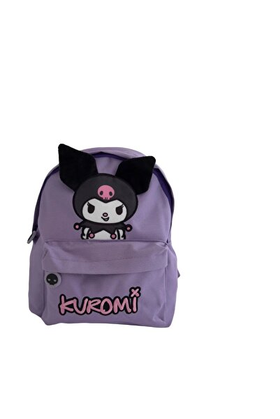kuromi Ghiozdan cu 1 compartiment kuromi, 30 x 22 x 13 cm, Violet