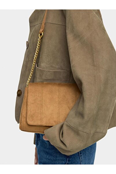 PARFOIS Kapaklı Dolgulu Omuz Çantası