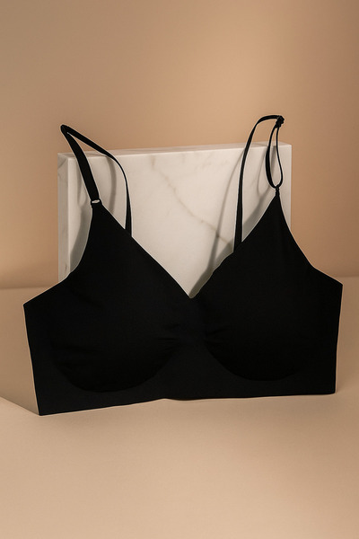 SADE حمالة صدر مريحة مع حمالة قابلة للتعديل وقابلة للإزالة بتقنية القطع بالليزر