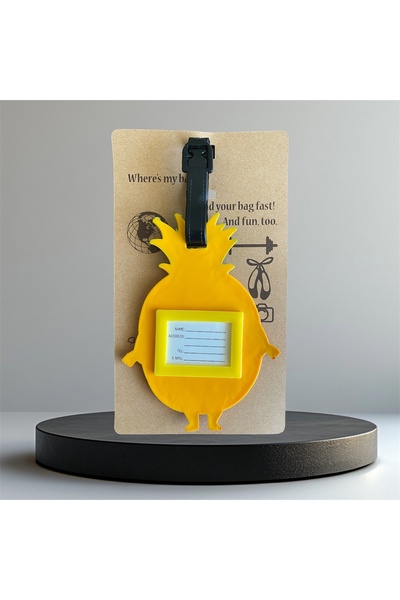 Atelier Licia Suitcase Tag Colorful Silicone Name Tag Luggage Tag-Bag Accessory