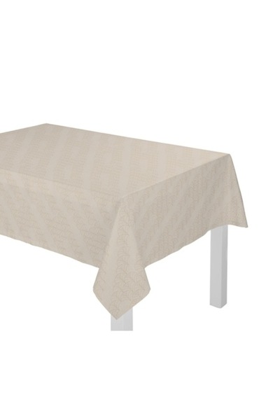 OEM Fata de masa, Bumbac, 145 x 250 cm, Crem