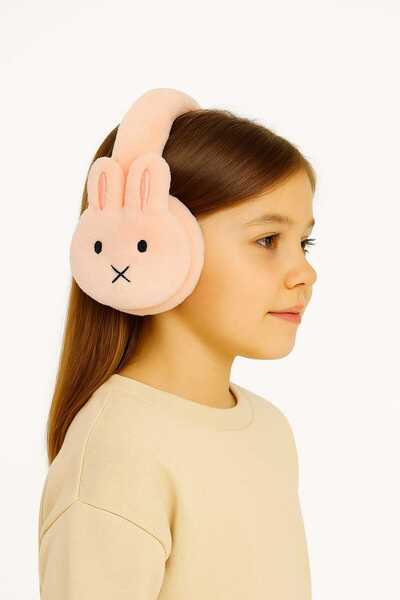 Eva Rose 3-12 Years Girl Plush Earmuff Furry Earmuff Winter Plush Earmuff