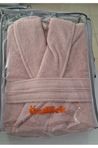 Özdilek SERİ SONU PVC ÇANTALI TEKLİ BORNOZ %100 PAMUK L BEDEN