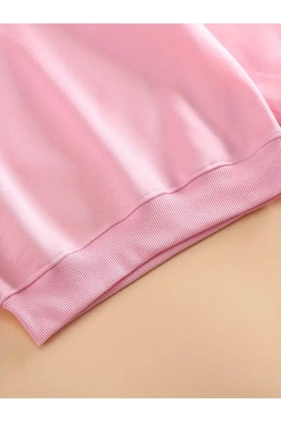 oneagılyazı Φούτερ χειμώνα με κουκούλα , Παιδικό πουλόβερ Daisy Growing με τύπωμα