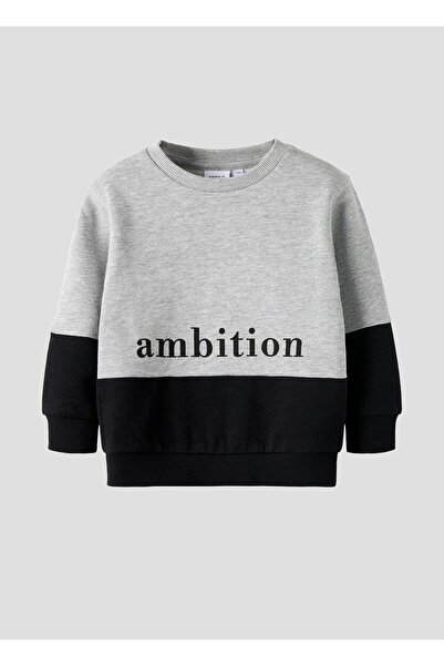 name ıt Sweatshirt gray