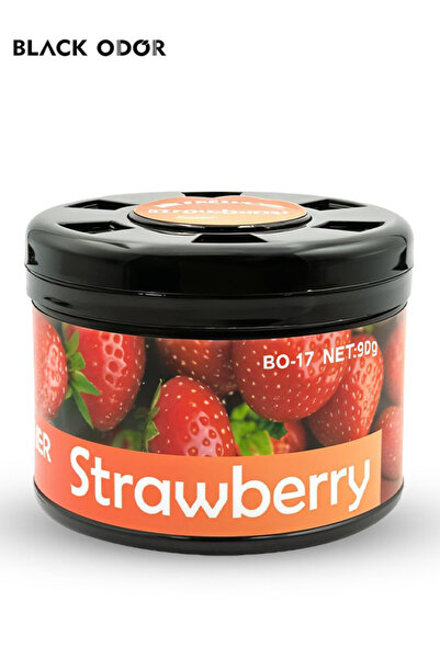 Generic معطر جو بلاك أودور برائحة الفراولة، 90 جم، عطر يدوم طويلًا للسيارات و...