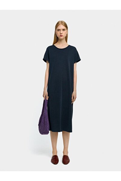 PARFOIS Düz Midi Elbise