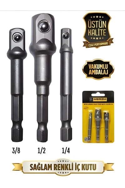 Meşem BİTS LOKMA ADAPTÖRÜ SETİ