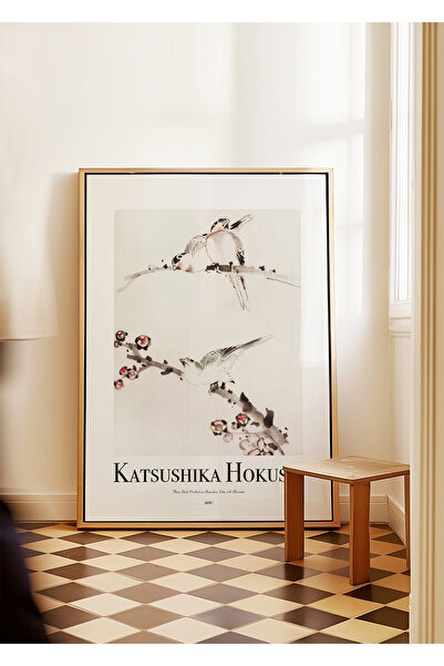 ARTHOUSECOLLECTIVE Katsushika Hokusai - Păsări și flori - Lucrări de artă jap...