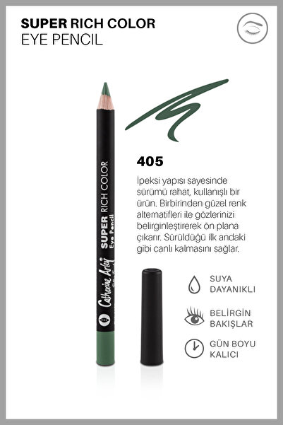 Catherine Arley CA SUPER RICH COLOR EYE PENCIL – GÖZ KALEMİ - 405 - EMERALD