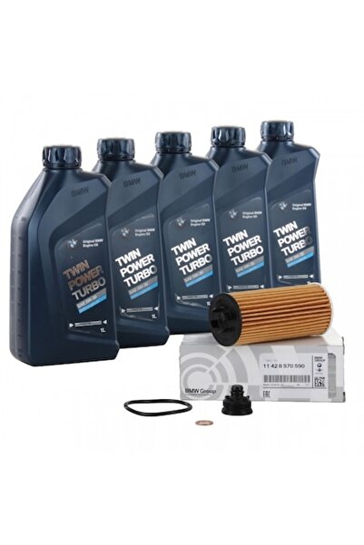 BMW Λάδι Twin Power Turbo 5W-30 1L + Φίλτρο Λαδιού