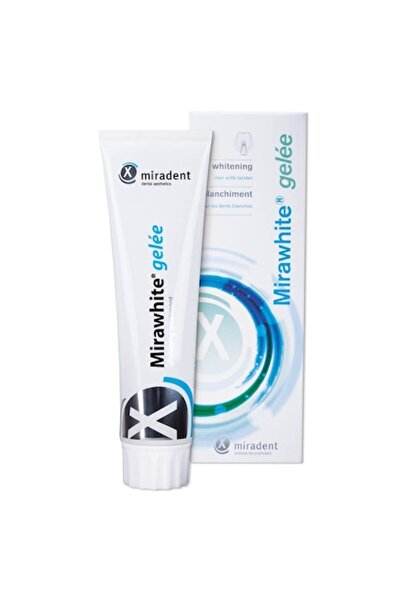 Miradent Pasta de Dinti MiraWhite, Gelee, Efect Remineralizant si Albirea Din...