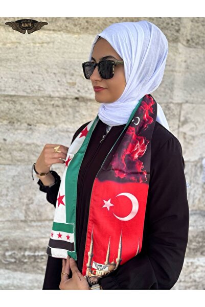 ALDAYER Eșarfă Imprimată pe două fețe