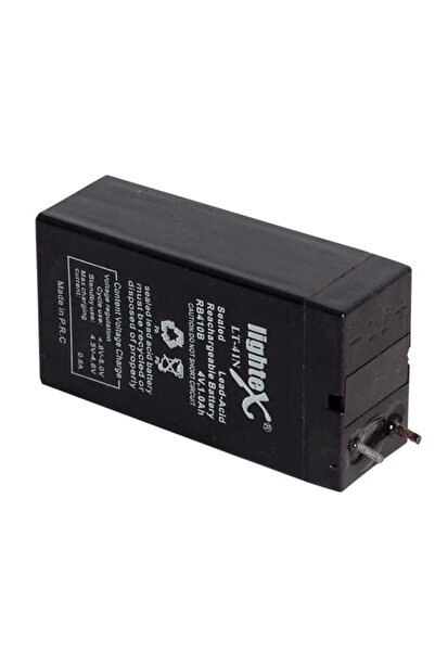Powermaster 4 Volt 1 Amper Işıldak Akü (35x22x64 Mm)