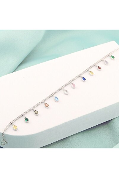 Bijuteria SORELLY Bratara Argint Tennis Rainbow Charms