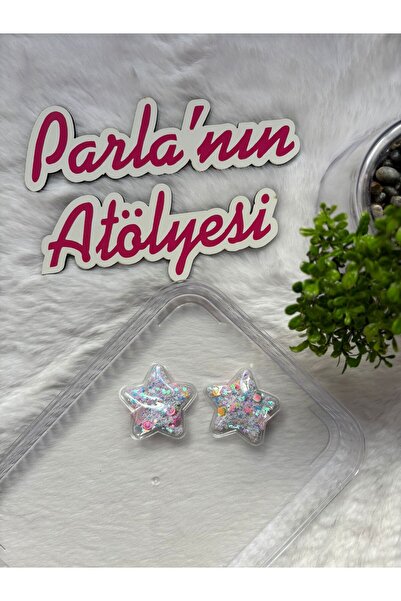 SOFT 2 bucăți de agrafe pentru fete cu stele care dansează