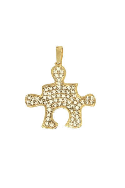 Bijuteria SORELLY 14k Gold Puzzle Pendant