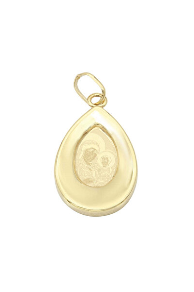 Bijuteria SORELLY Pandantiv Aur 14k Icoana cu Maica Domnului