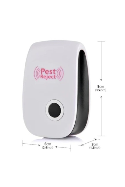 FOXMAG24 Pest Control Device with Electromagnetic & Ultrasound Waves, -Friendly Design, Air Safe
