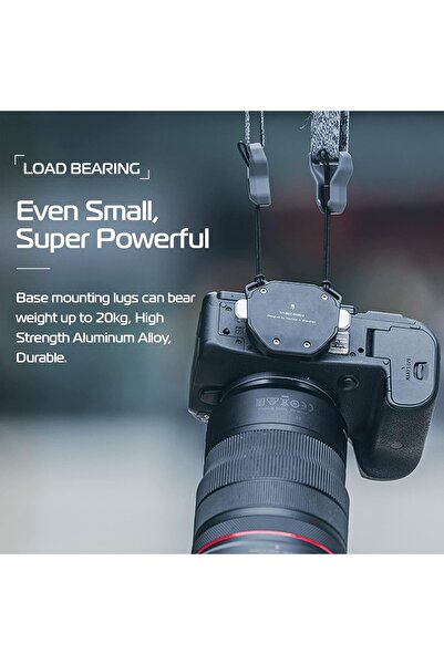 ulanzi F38 Camera Shoulder Strap Mount Quick Release (3142-AE) - Black