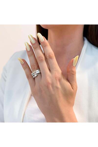 Bijuteria SORELLY Inel de argint cu șarpe, mărimea 13