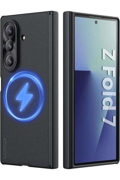 AWH Samsung Galaxy Z Fold 7 Magnetic Case, with Hinge Protection Front Cover Slim