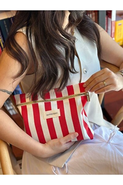 SAPPHO BAG Kumaş Clutch ve Makyaj Çanta