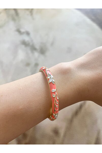 Vitastyle سوار سانتسال ميني مزين بتفاصيل حجرية مطرزة