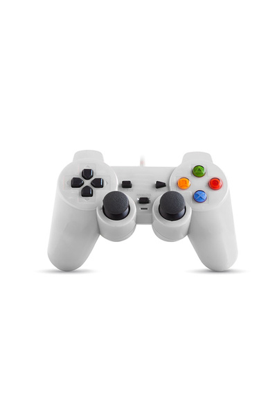 İMEXTECH SG-302 Beyaz USB 1.8m Kablolu Gamepad Oyun Kolu