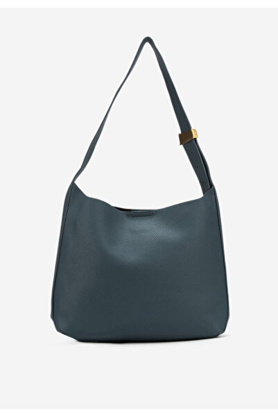 B T Shoes Modrá hobo kabelka Kalisha