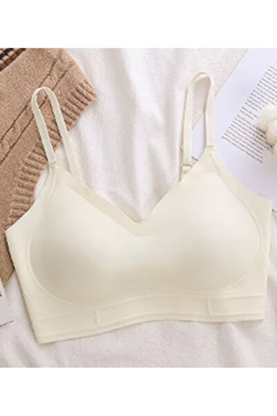 SADE Laser Cut Supported Seamless Comfortable Bustier Bra