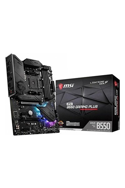 Store Mpg B550 Gaming Plus (Atx Amd Am4 Ddr4 M.2 USB 3.2 Nesil 2 HDMI Atx Oyun Anakartı Amd Ryzen™ 5000 Iş