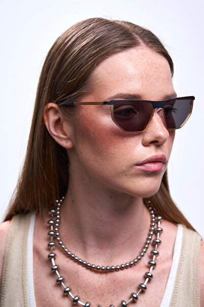 Bilge Karga Kasey Gold Black Sunglasses