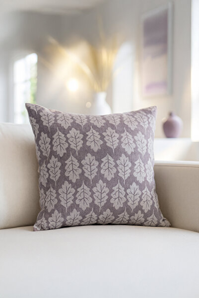 Premier Home Κάλυμμα μαξιλαριού Duck Leaf Lilac 40x40