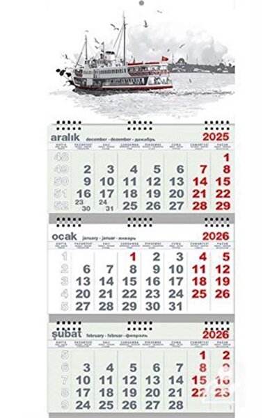 Halk Kitabevi 2026 Gemici Takvim - Yolcu Gemisi