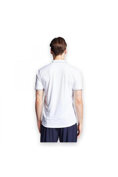 Lescon 25B1046 Short Sleeve Polo Neck t White Men's T-Shirt