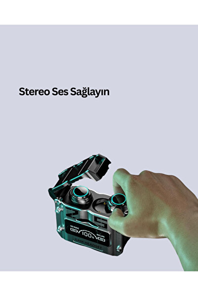 Kanonik Education سماعة رأس بلوتوث لاسلكية مزودة بتقنية إلغاء الضوضاء النشطة ANC