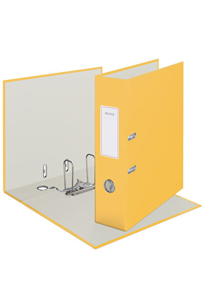 Leitz 180° Cosy laminated cardboard A4 80 mm amber yellow