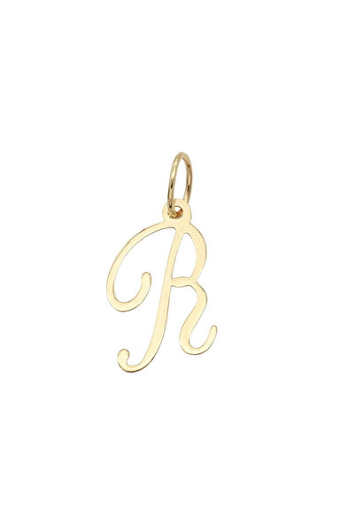 Bijuteria SORELLY Pandantiv Aur 14k Initiala R